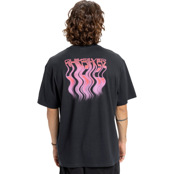 2026 Quiksilver Hommes T-shirt à Manches Courtes Hw Melt Away EQYZT08200 - Black